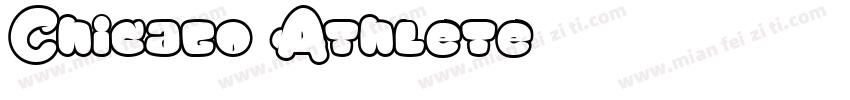 Chicago Athlete字体转换